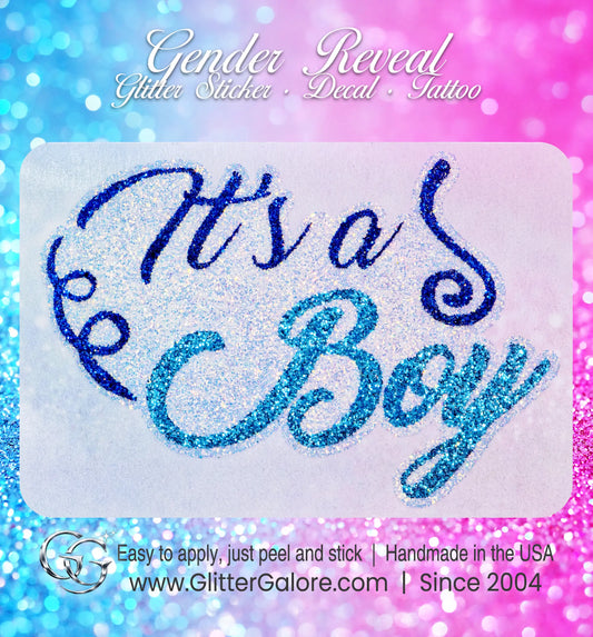 Baby Reveal, Baby Shower, Newborn Celebration Stickers