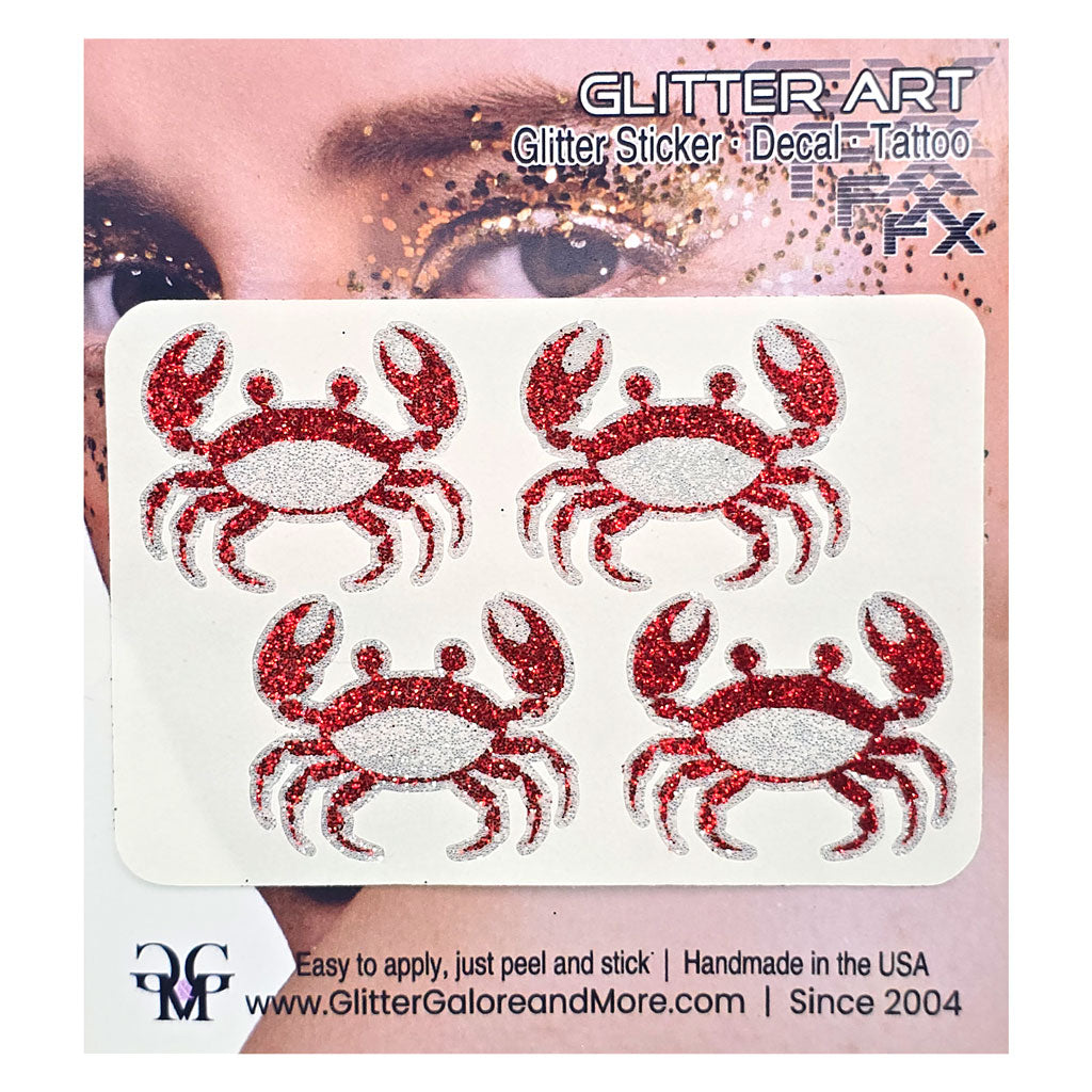 Summer Beach Party Glitter Face Stickers, Beach Theme Body Tattoos, Party Favors