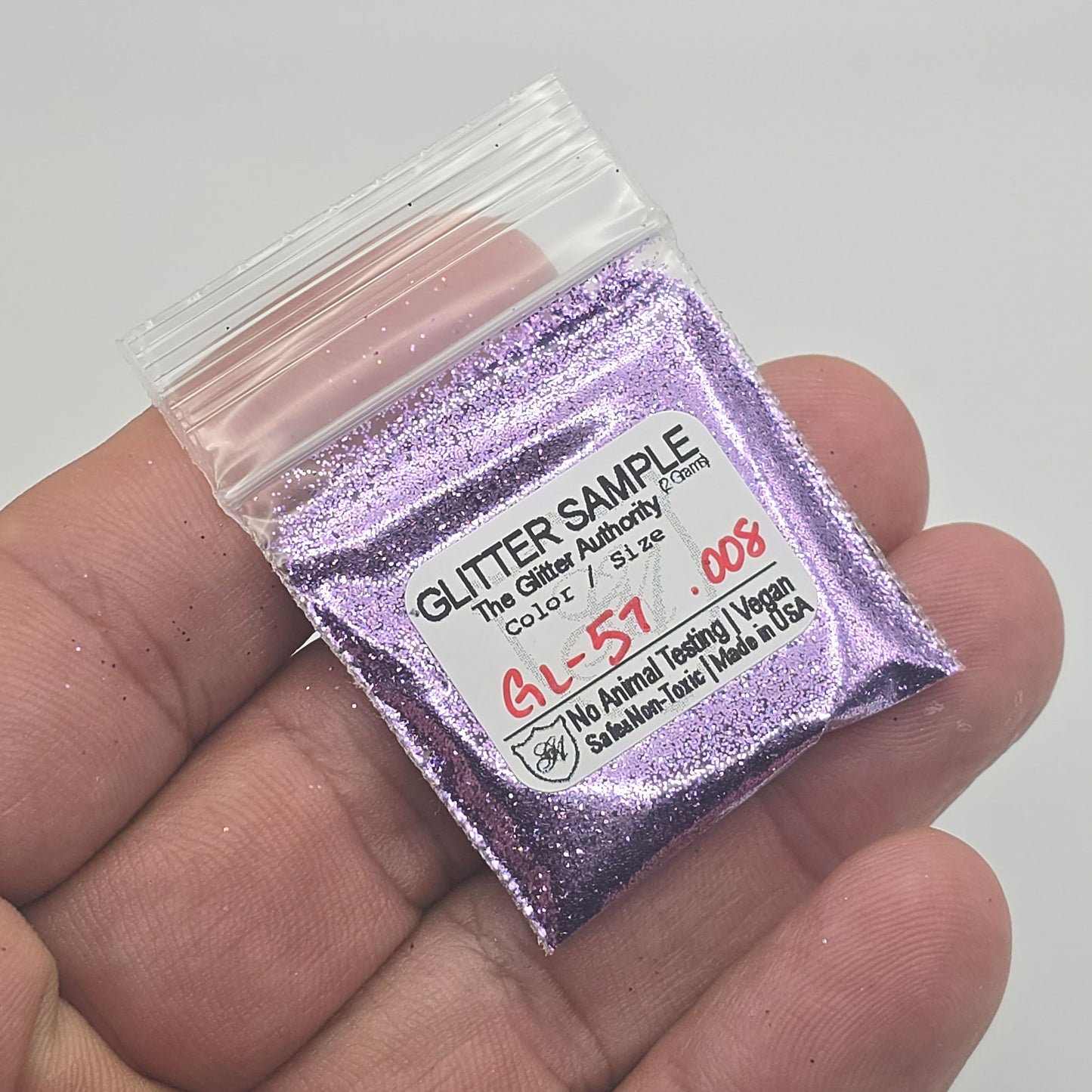 Lavender Bulk Glitter - GL57 Extra Fine Cut .008"