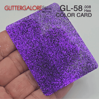 Bright Purple Bulk Glitter - GL58 Cha Cha Cha Extra Fine Cut .008"