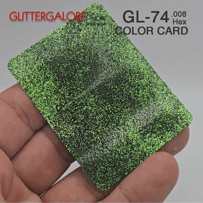 Olive Green Bulk Glitter - GL74 Green Moss Extra Fine Cut .008"