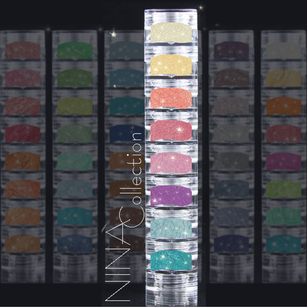 Grl Cosmetics 8 Color Mica Mineral Powder Stacks