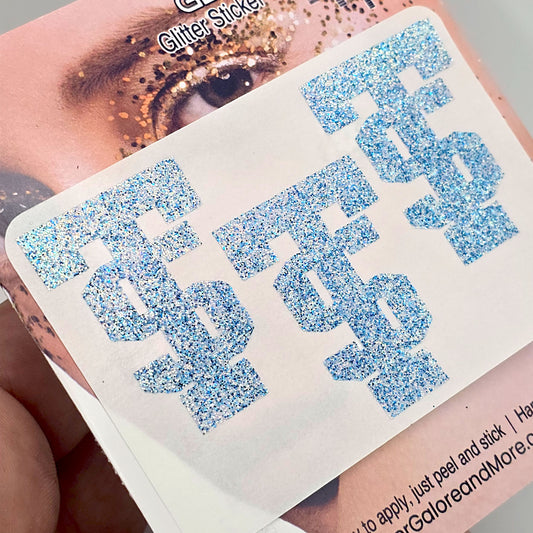 TS Custom Glitter Tattoo Stickers - 3pcs
