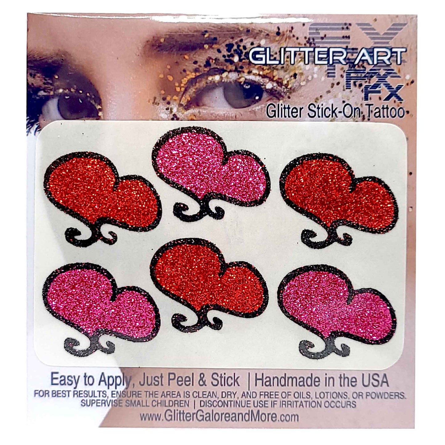 Taylor Swift ERAS Tour Inspired Glitter Tattoo Stickers for Face and Body
