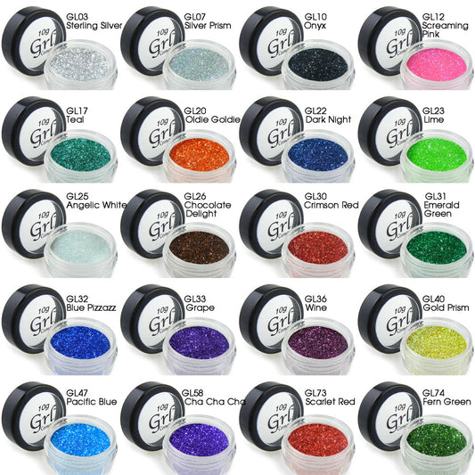 Custom Makeup Kit, 3 Glitters + Lipstick