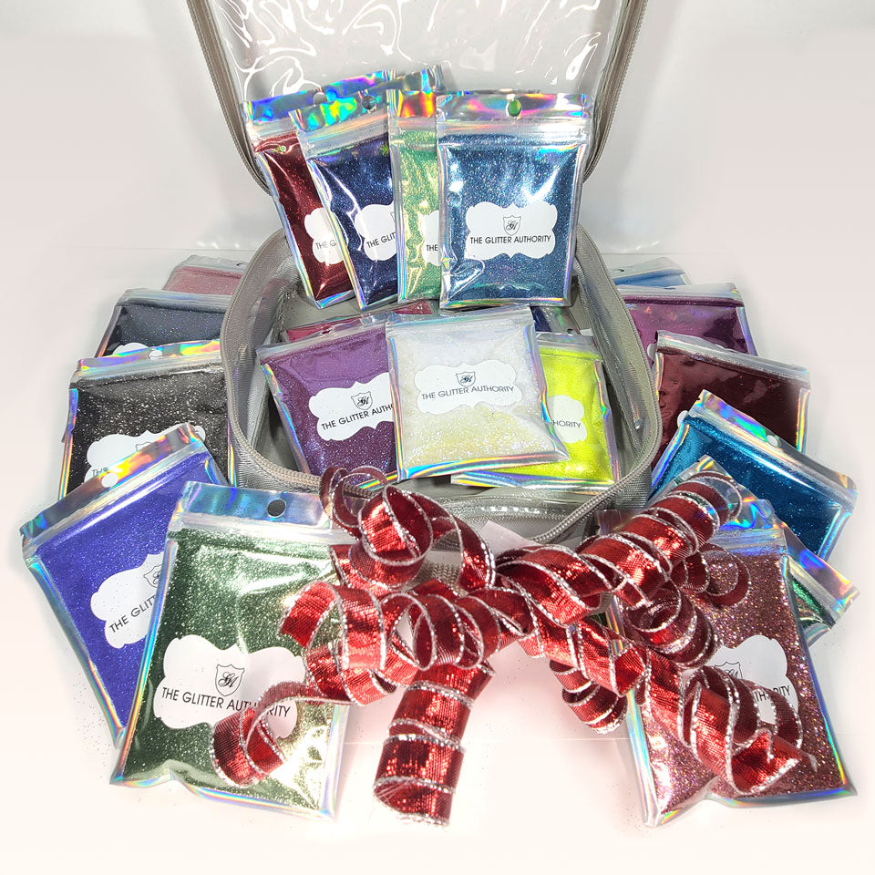Glitter Set, 20 Assorted Glitters in 1oz Bags