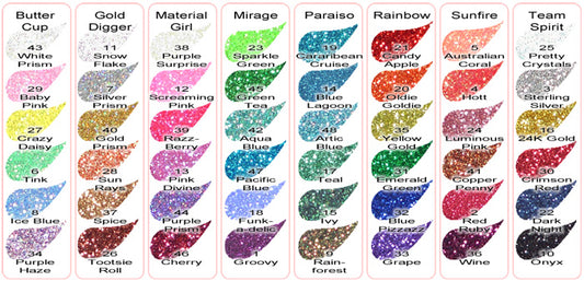 Grl Cosmetics 6pc Glitter Stacks