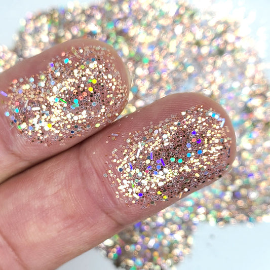 All That Glitters Chunky Glitter Mix, 5 Gram Square Jar