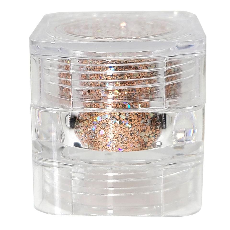 All That Glitters Chunky Glitter Mix, 5 Gram Square Jar