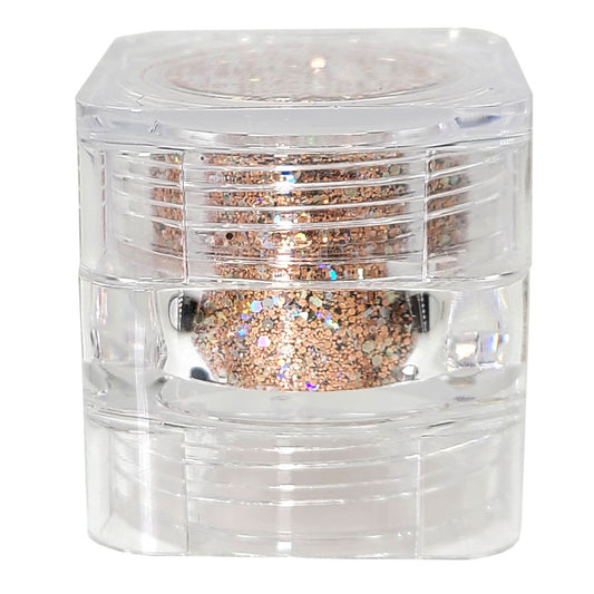 All That Glitters Chunky Glitter Mix, 5 Gram Square Jar