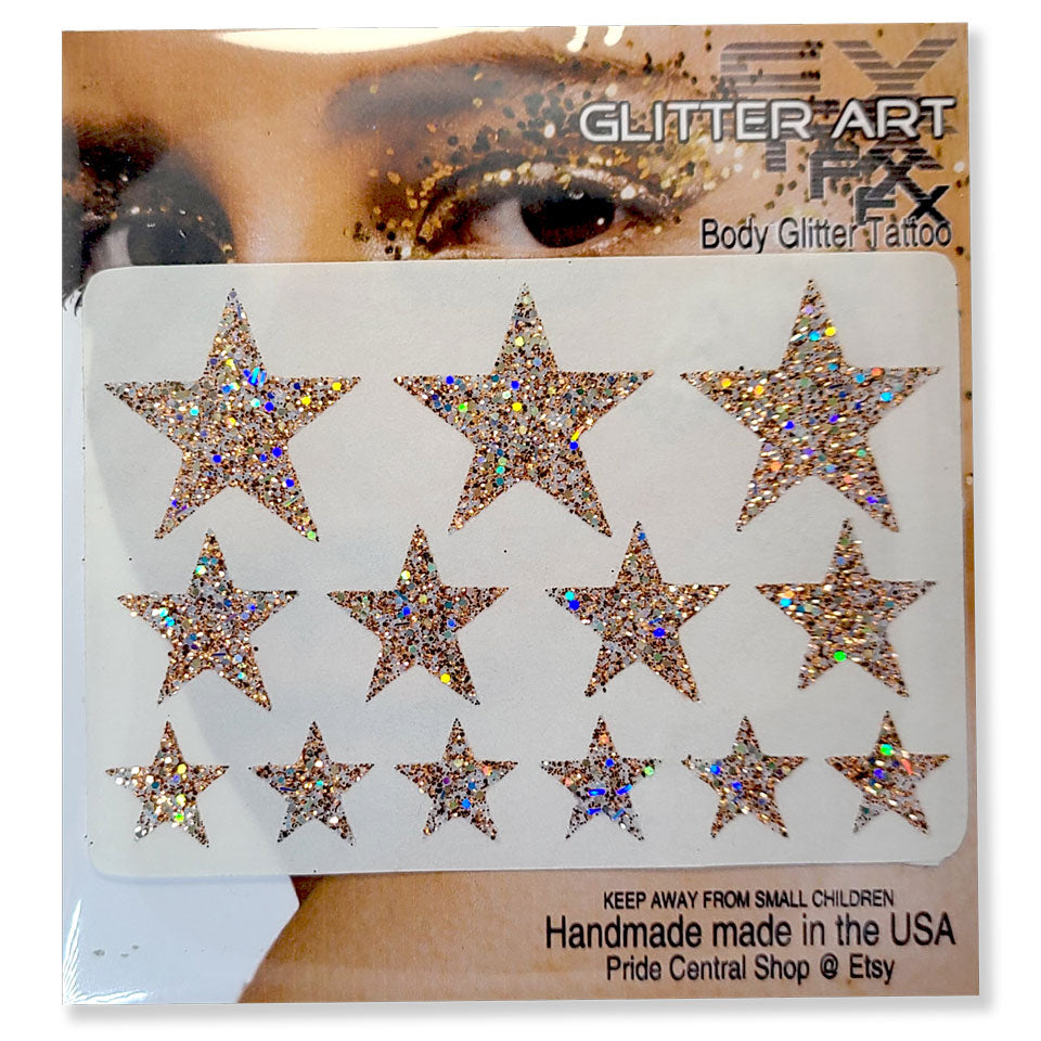 Glitter Stickers Stars - All That Glitters –