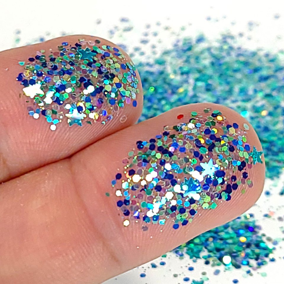 Chunky Glitter Mix 5 gram - Mermaid