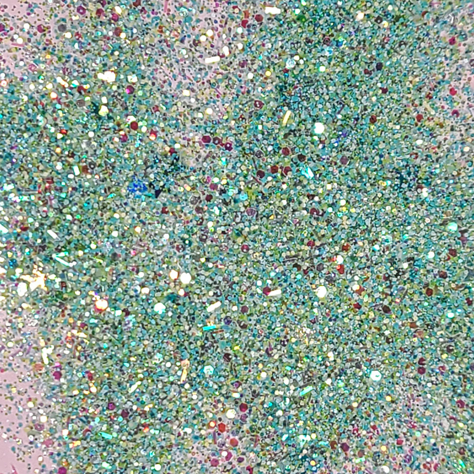 Peppermint Chunky Glitter Mix, Wholesale Bulk