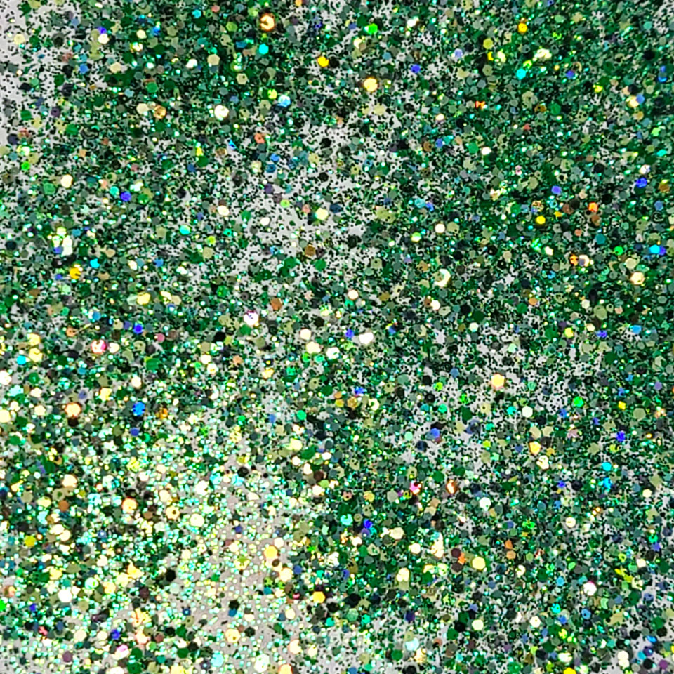 Pot-O-Gold Chunky Glitter Mix, 5 Gram Square Jar