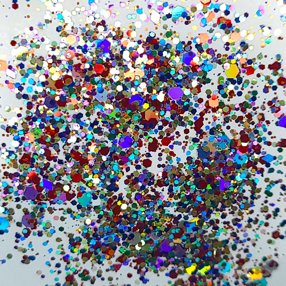Pride Chunky Glitter Mix, 5 Gram Square Jar - Private Label