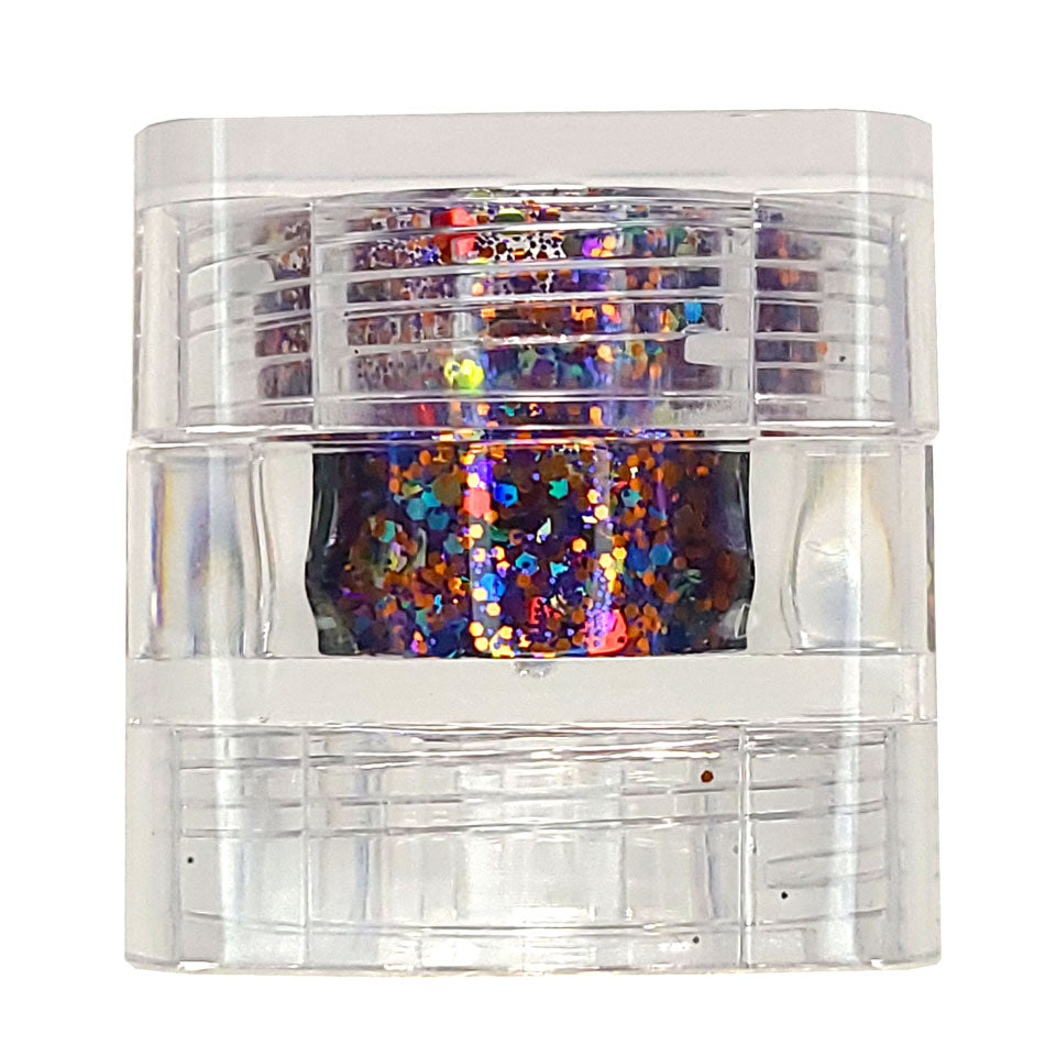 Pride Chunky Glitter Mix, 5 Gram Square Jar