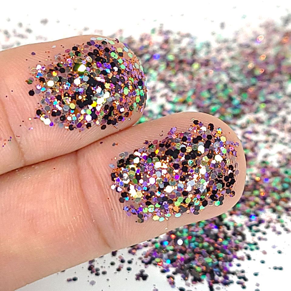 Multicolor Chunky Glitter Mix, Wholesale Bulk - CM02 Galaxy