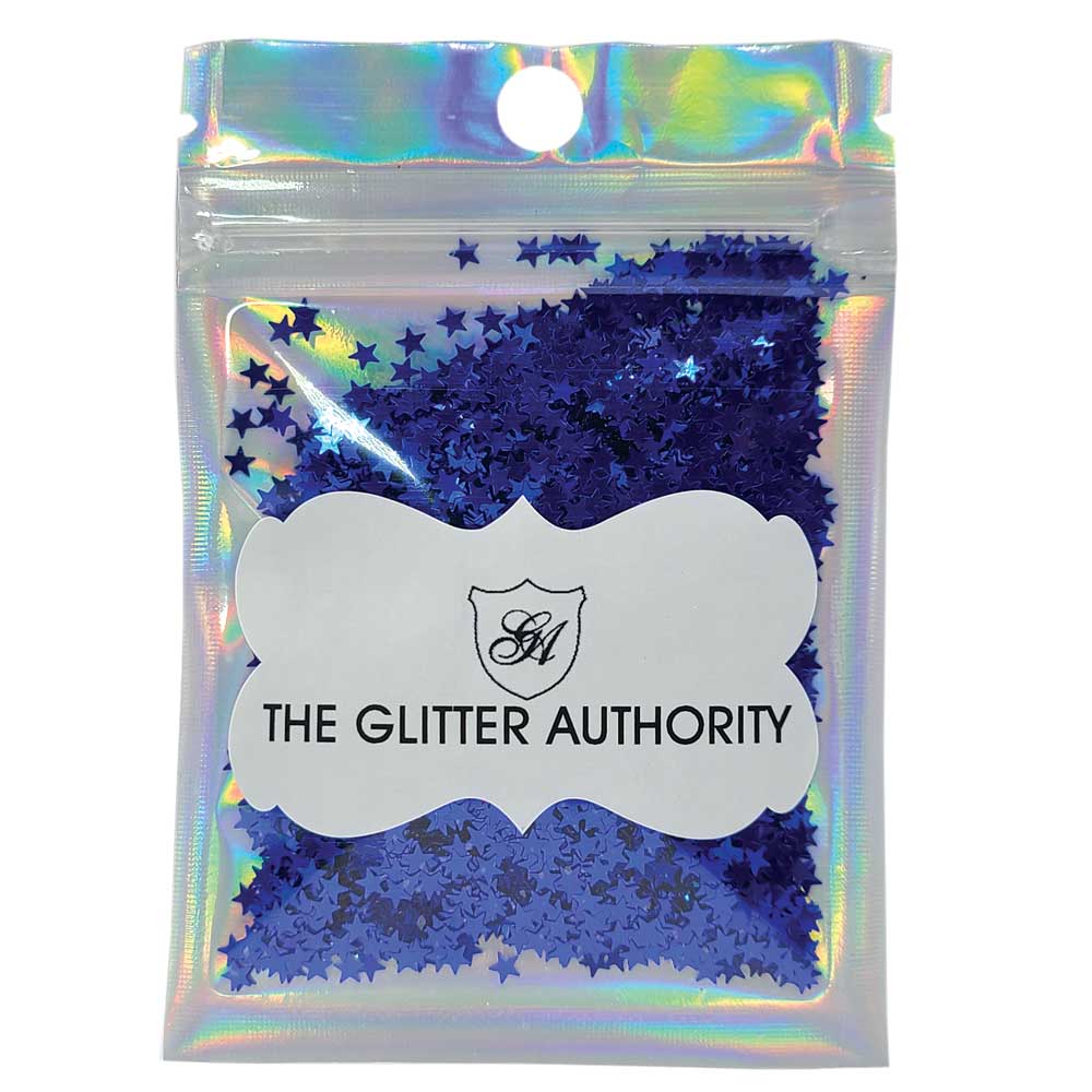 Glitter Confetti Stars - .17oz Bags