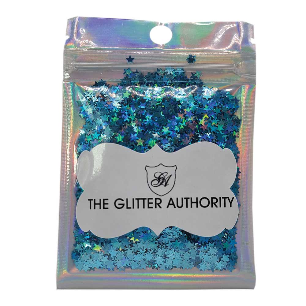 Glitter Confetti Stars - .17oz Bags