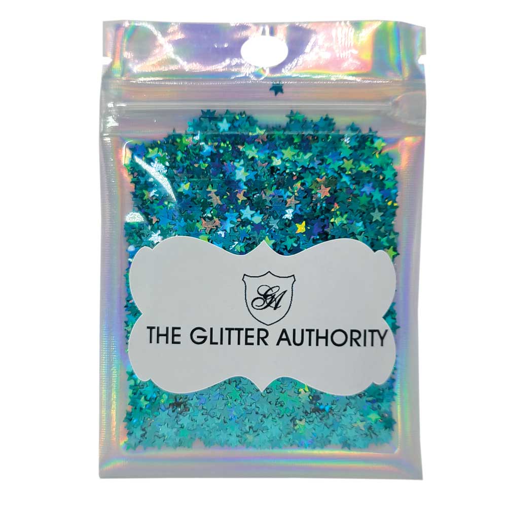 Glitter Confetti Stars - .17oz Bags