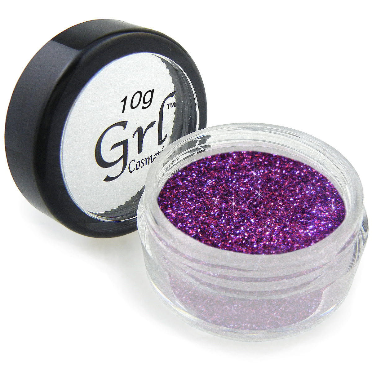 Violet Loose Glitter GL01, 10 Gram Jar