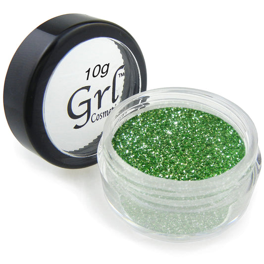 Sage Green Loose Glitter GL02, 10 Gram Jar