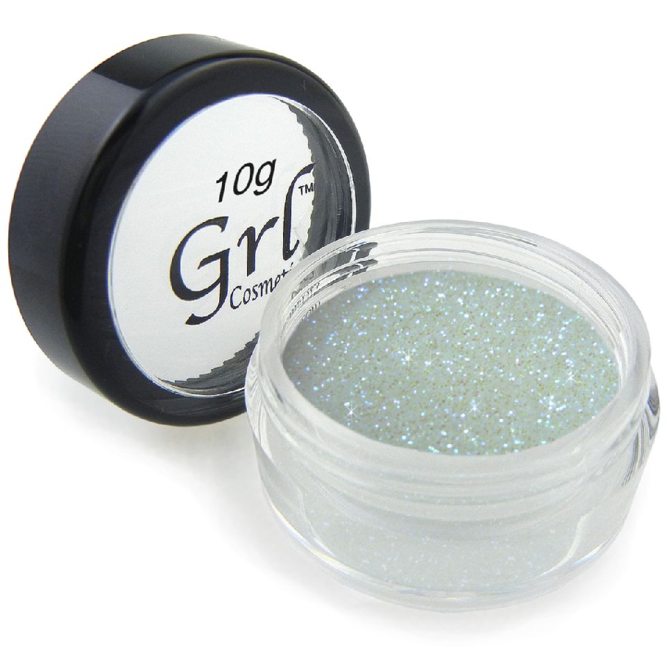 White Cosmetic Glitter Nova White, 10g