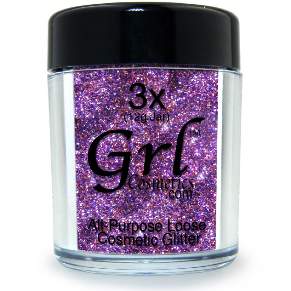 Red-Purple Glitter Powder Red Hat, 12g