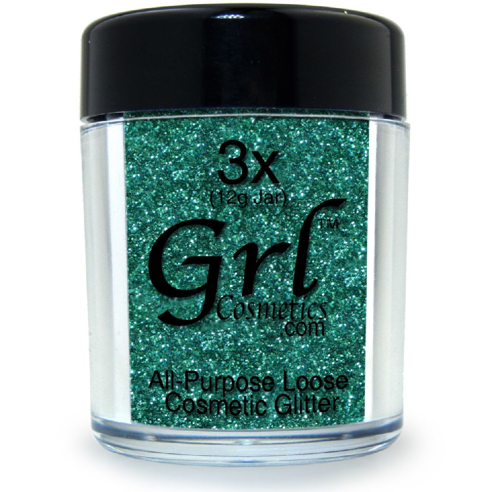 Teal Green Glitter Powder Teal, 12g