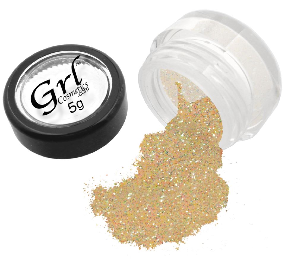 Light Peach Glitter Eyeshadow Orange Sherbert, 5g