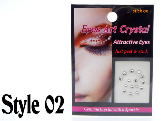 Grl Cosmetics Stick On Face Art Crytals