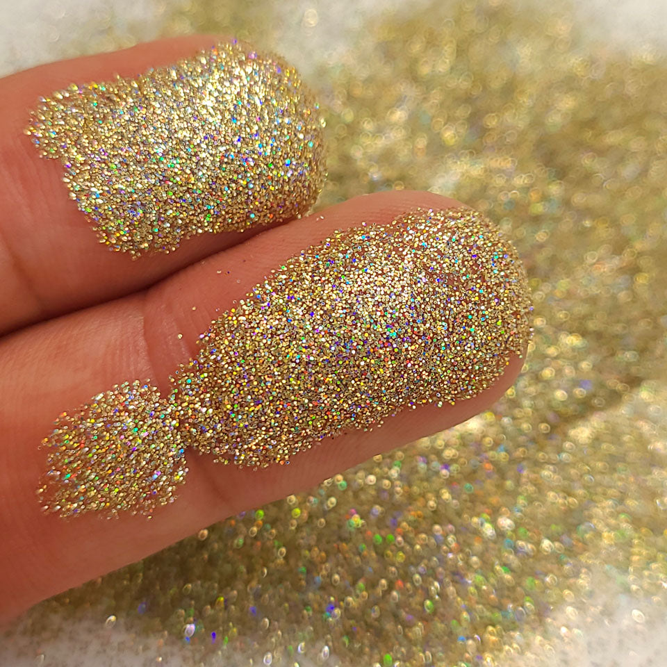Gold Holographic Bulk Glitter