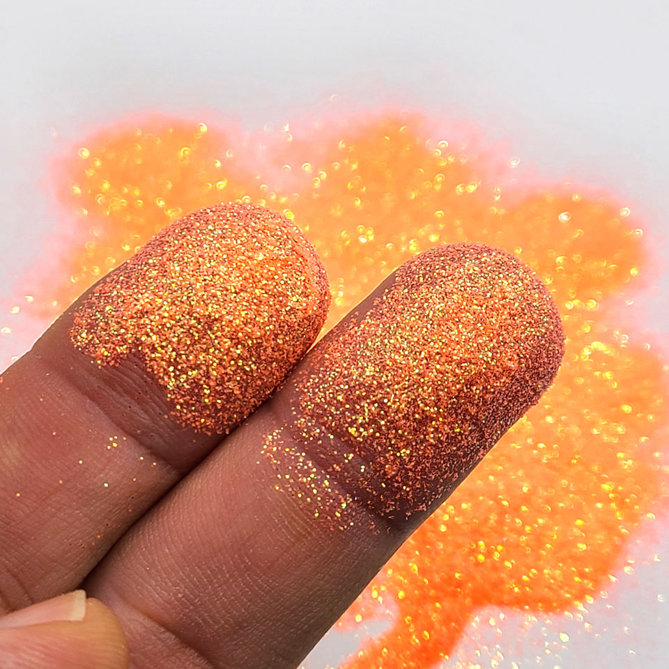 Light Orange Bulk Glitter - GL05 Australian Coral