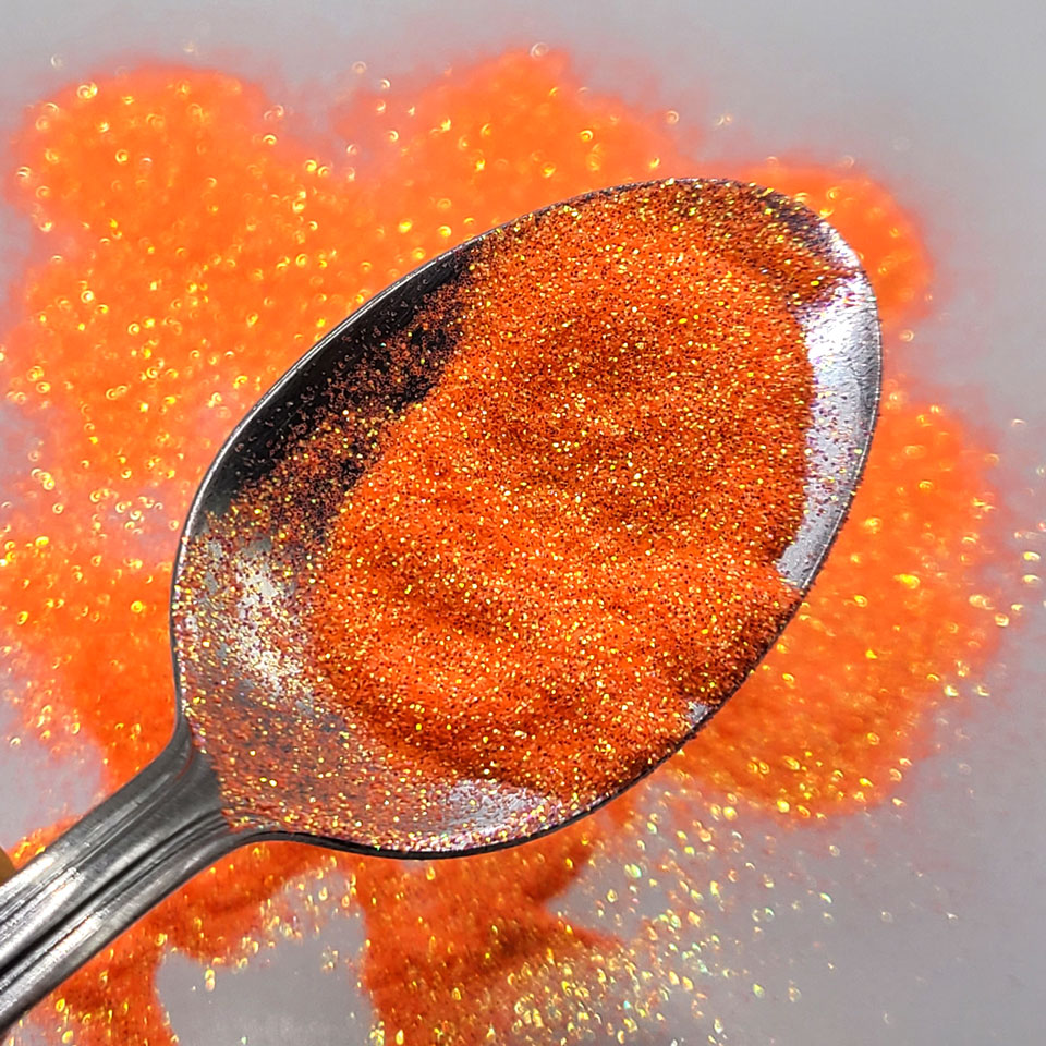 Light Orange Bulk Glitter - GL05 Australian Coral