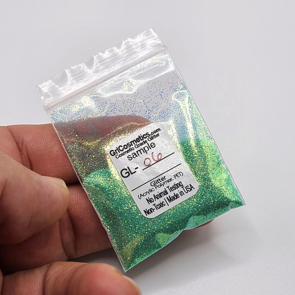 Pastel Green Glitter Wholesale Bulk - GL06 Tink Extra Fine Cut .008"