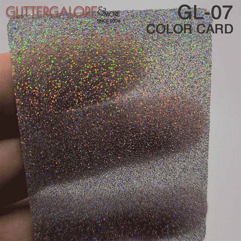 Silver Holographic Bulk Glitter - GL07 Silver Prism Extra Fine Cut .008"