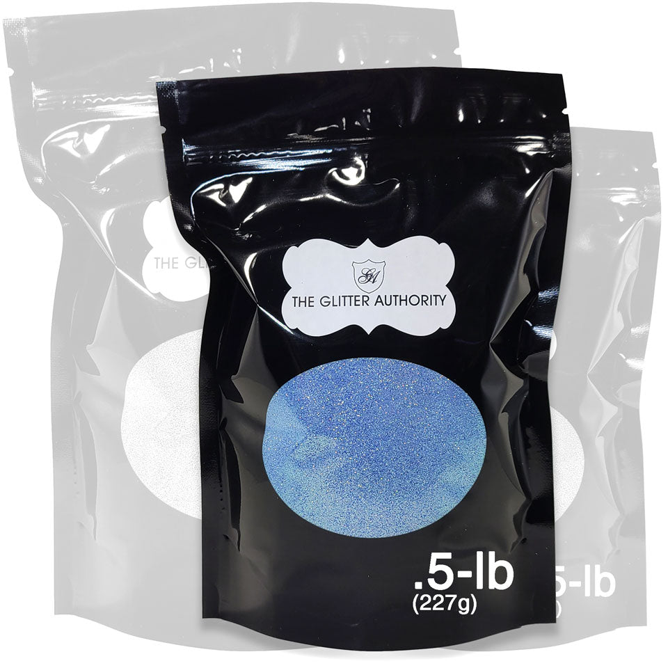 Light Blue Bulk Glitter - GL08 Ice Blue Extra Fine .008"