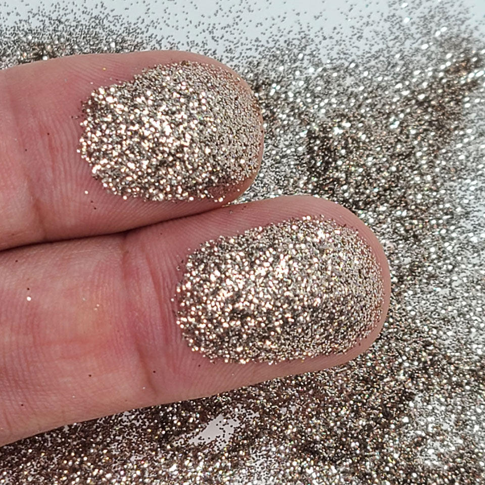 Beige Gold Glitter Extra-Fine, 1oz Bag