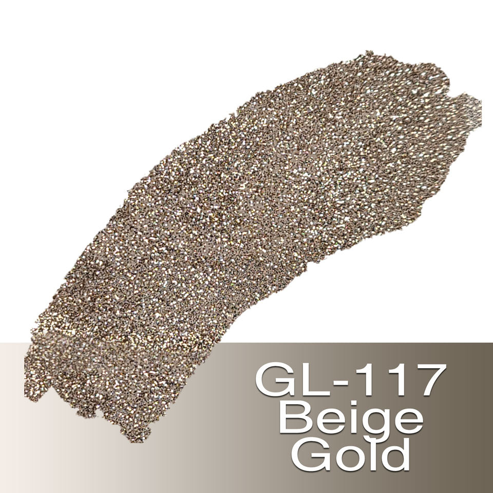 Beige Gold Glitter Extra-Fine, 1oz Bag