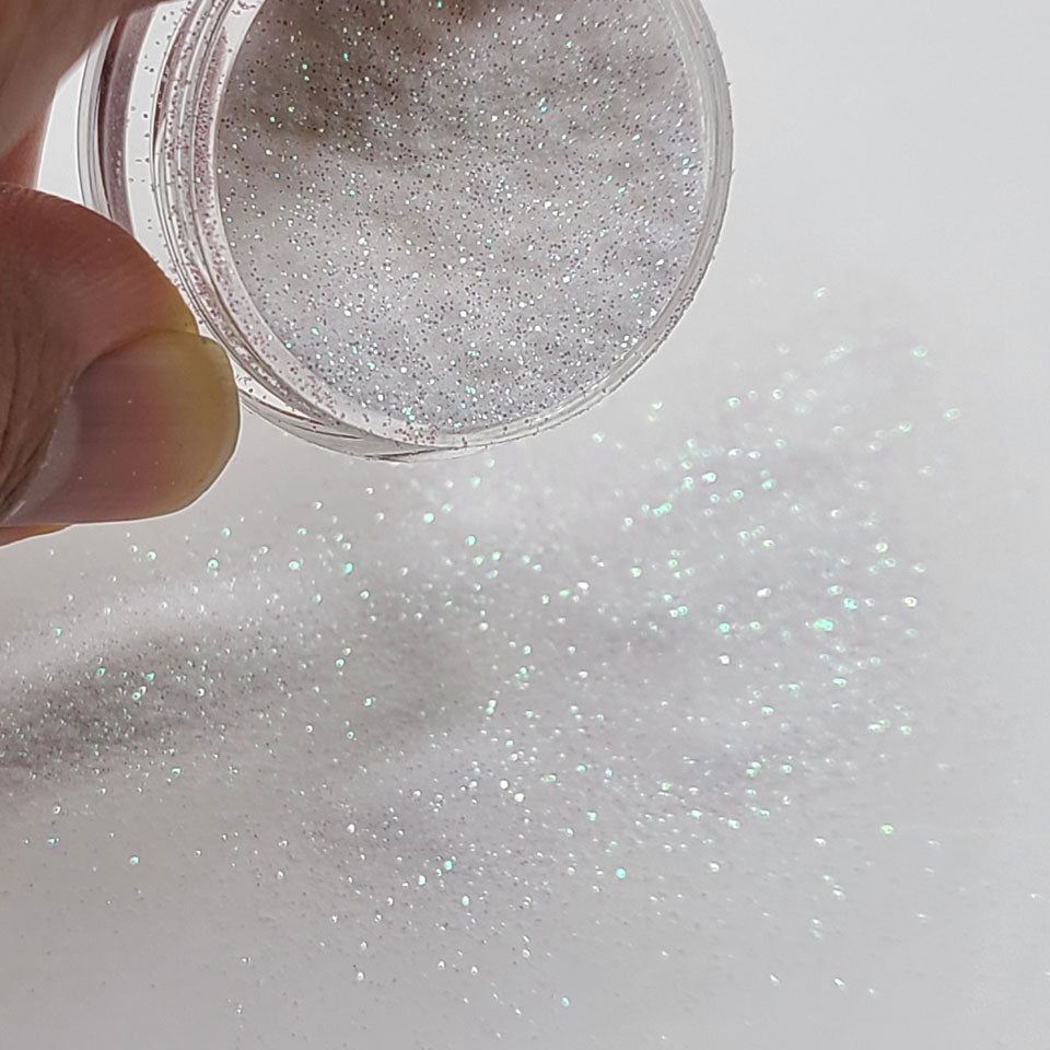 White Bulk Glitter - GL11 Paso Doble White