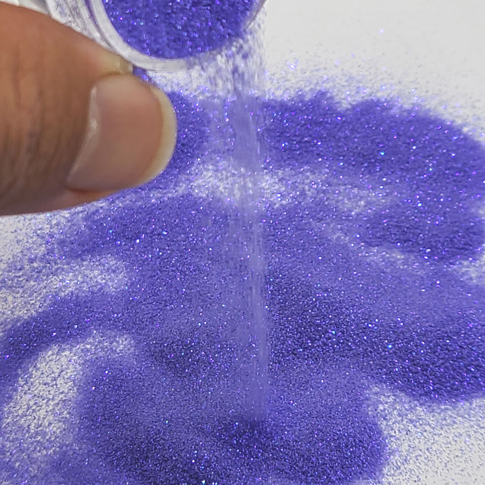 Purple Bulk Glitter - GL18 Funk-a-delic (.008 Extra-Fine Hex)