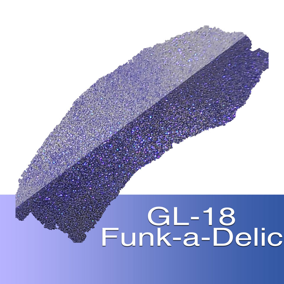 Purple Bulk Glitter - GL18 Funk-a-delic (.008 Extra-Fine Hex)
