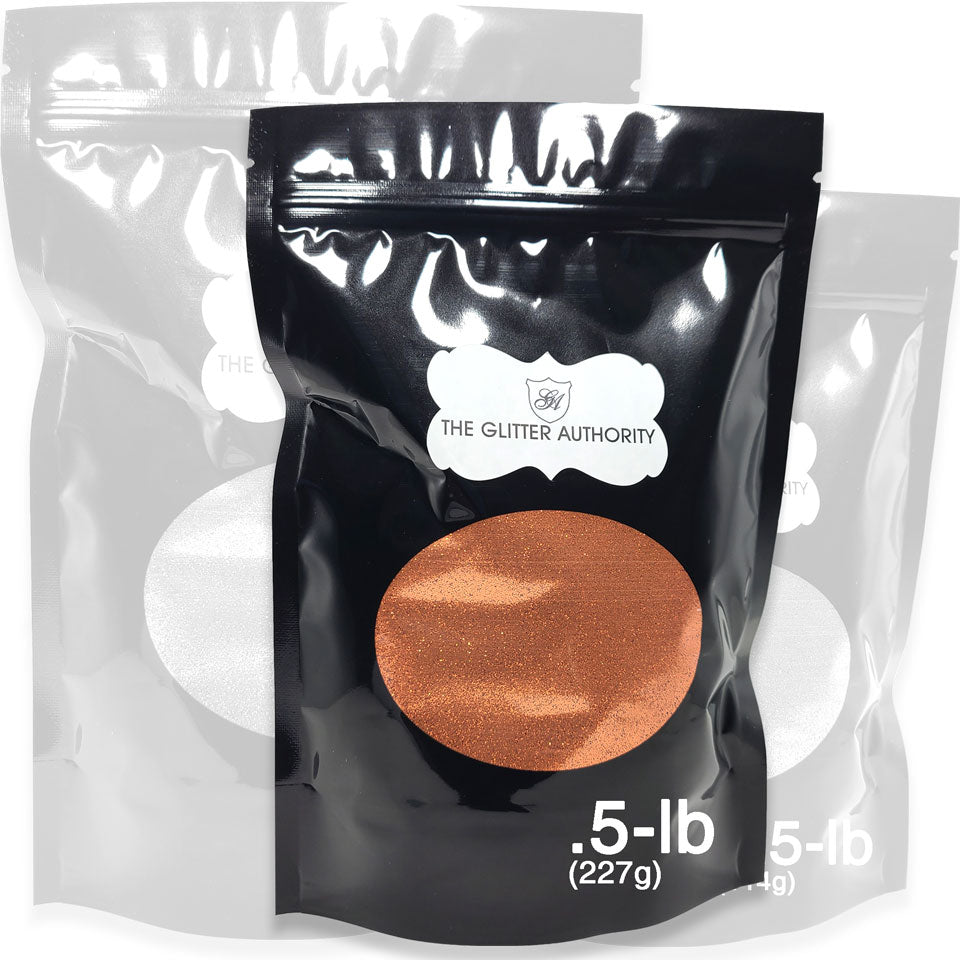 Orange Bulk Glitter - GL20 Oldie Goldie Extra Fine .008"