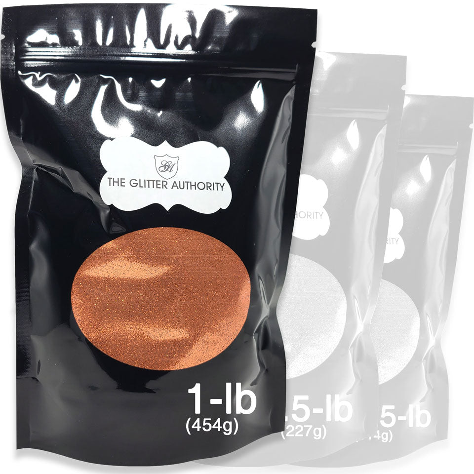 Orange Bulk Glitter - GL20 Oldie Goldie Extra Fine .008"