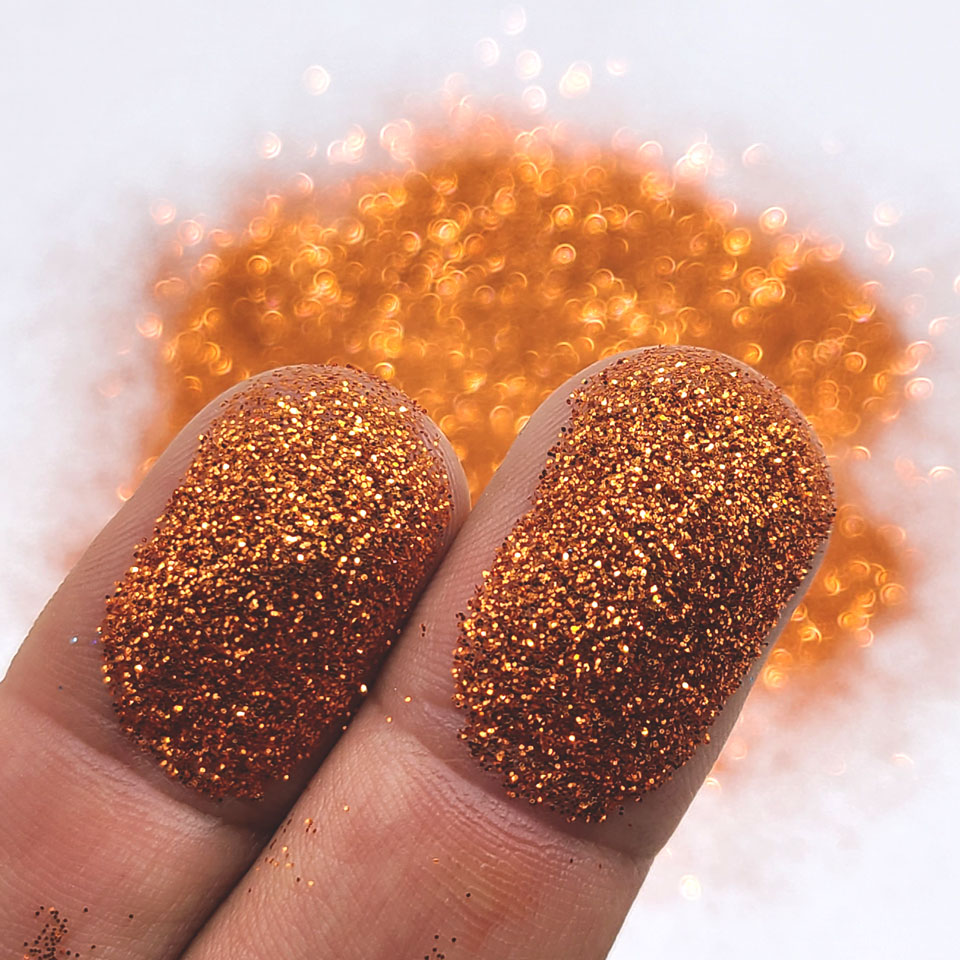 Orange Bulk Glitter - GL20 Oldie Goldie