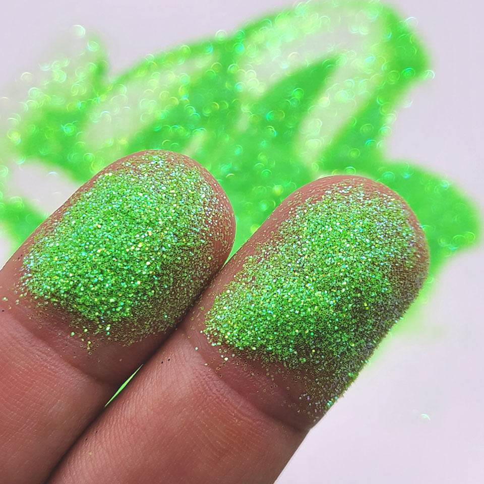 Bright Lime Green Bulk Glitter - GL23 Lime
