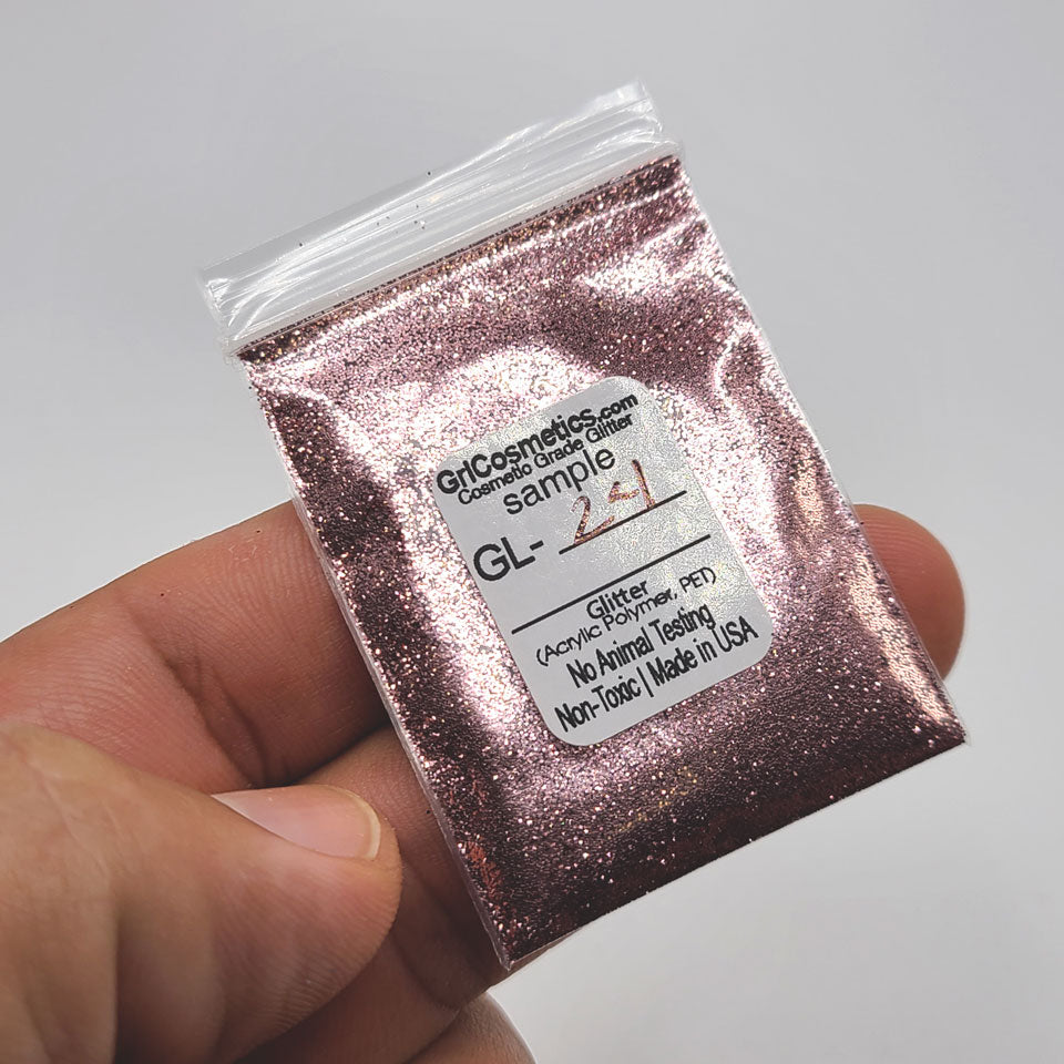 Vintage Pink Bulk Glitter - GL24 Luminous Pink Extra Fine Cut .008"