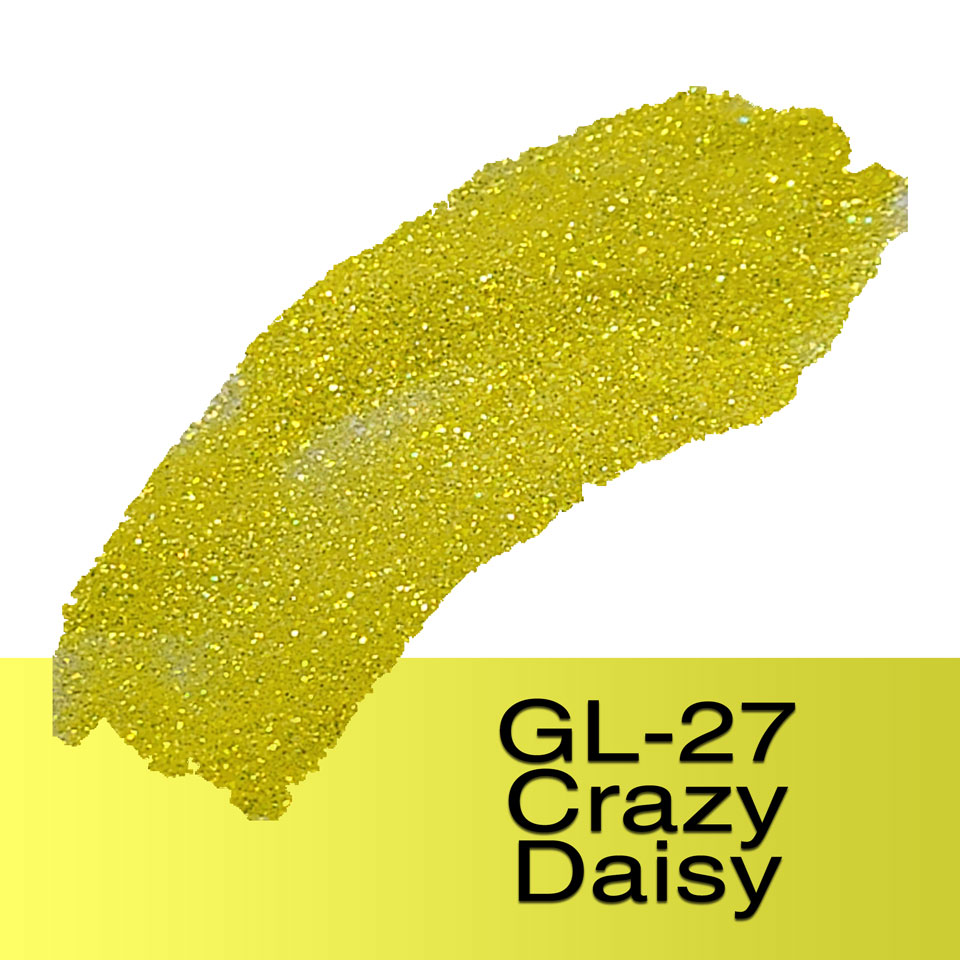 Bright Yellow Bulk Glitter - GL27 Crazy Daisy