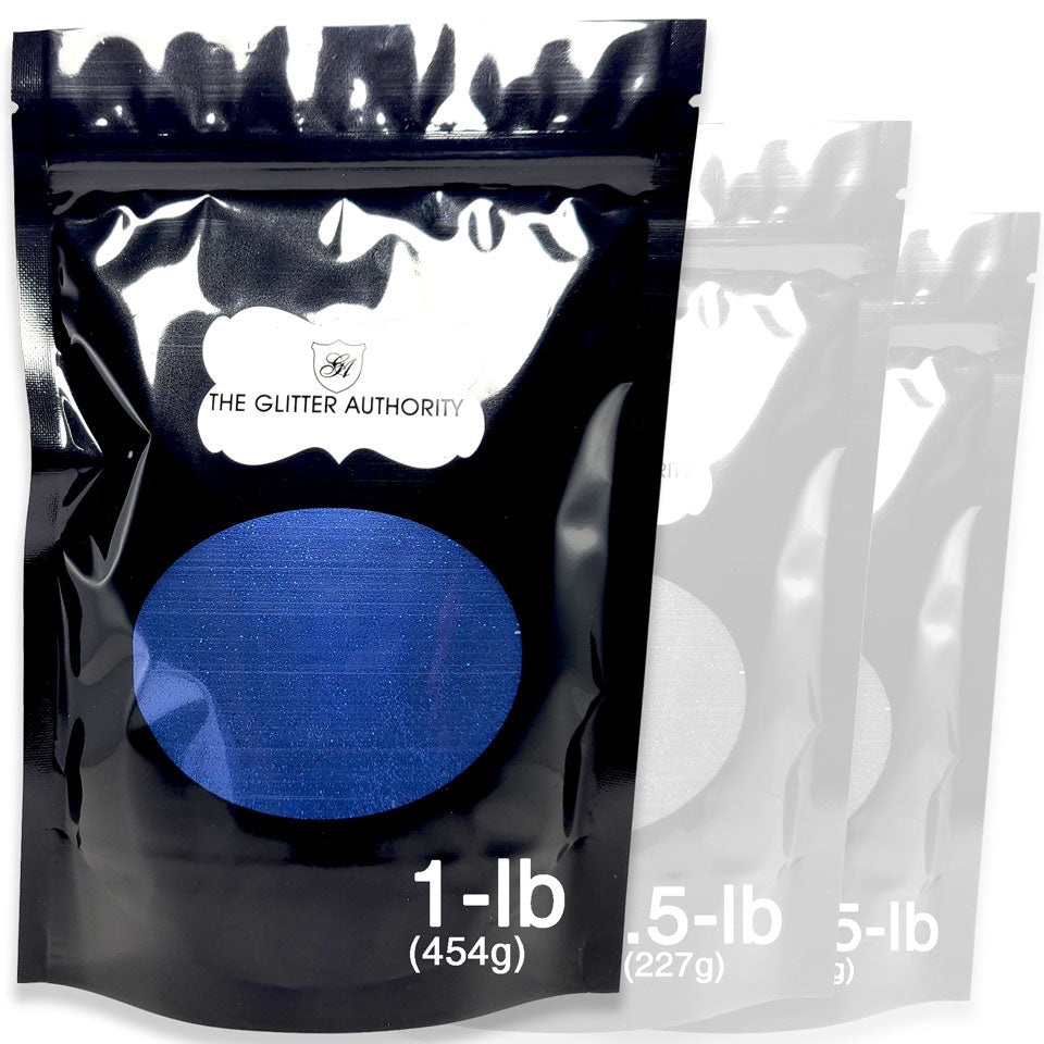 Royal Blue Bulk Glitter - GL32 Blue Pizzazz Extra Fine Cut .008"