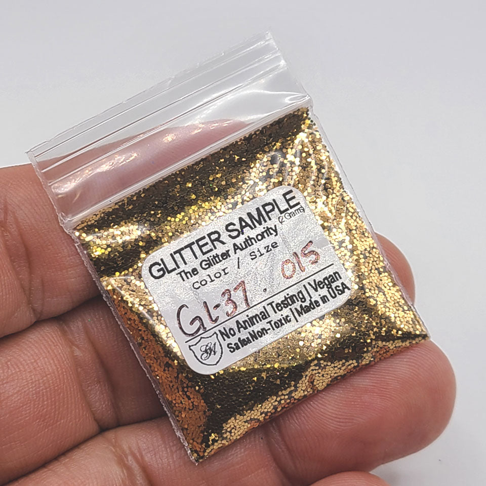 Bronze Gold Bulk Glitter - GL37 Fools Gold .015"